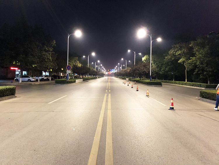 桓臺縣漁洋街、中心大街路燈節(jié)能改造工程